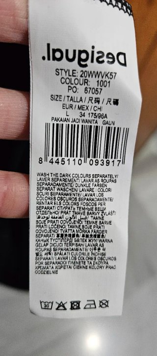 Vestido estampado Desigual