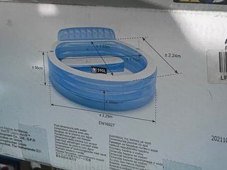 Piscina Hinchable Azul para Niños