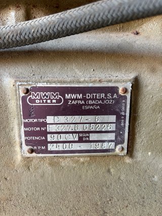 Bomba agua Diter 6 cilindros 90 CV