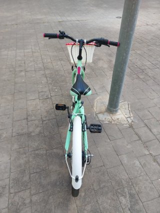 Bici B-PRO verde niña/o