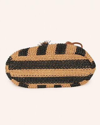 Bolso rafia trenzada bandolera u hombro - L