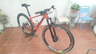 Bicicleta Scott Scale 29 Naranja