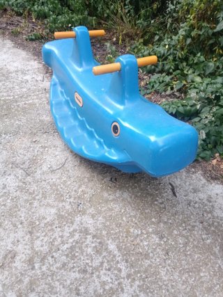 Balanza infantil Little Tikes azul