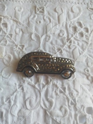 2 spille vintage argento 925