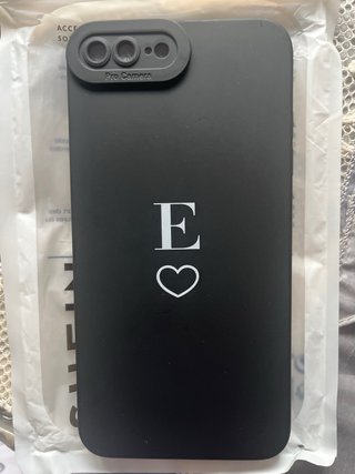 Custodia iPhone 8 Plus Glitter Blu