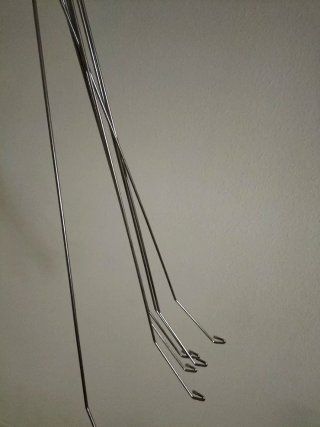 Estructura para cortina  ducha plegable