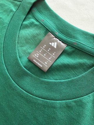 Camiseta Adidas Verde Talla XL