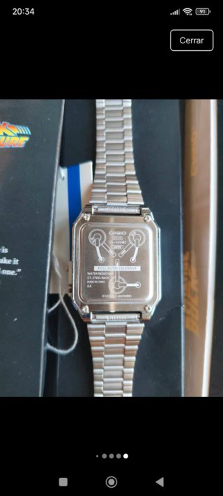Casio CA-500 edición limitada Back to the Future