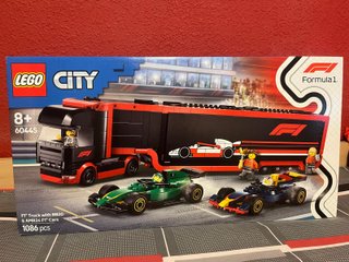 LEGO City Camión F1 con Coches RB20 y AMR24