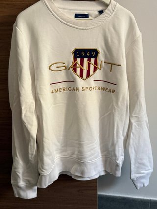 Sudadera Gant Blanca Talla M