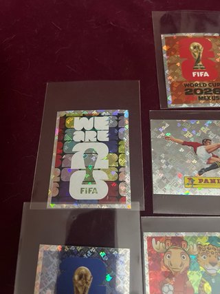 Lote primera hoja álbum Mundial 2026 Cromo 00 FIFA