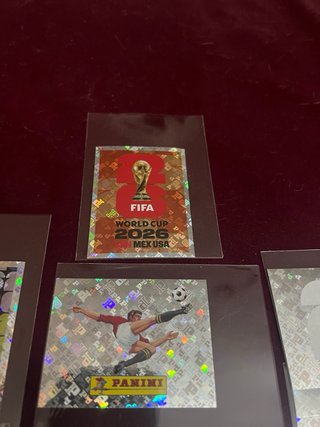 Lote primera hoja álbum Mundial 2026 Cromo 00 FIFA