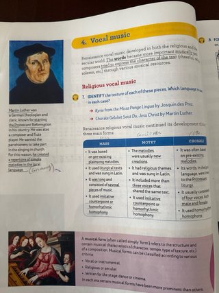 Libro Música Santillana 3º ESO Inglés