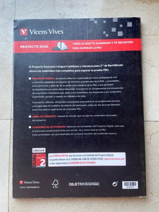 Libros de Lengua Castellana 2º de Bachillerato