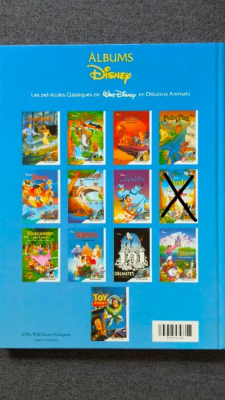 Lote 12 libros Disney - Bilingüe Catalán Inglés