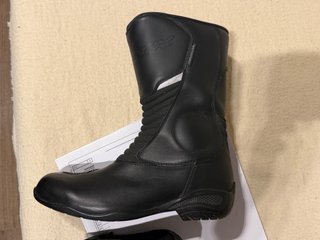 Botas Moto TCX Mujer Waterproof Negras