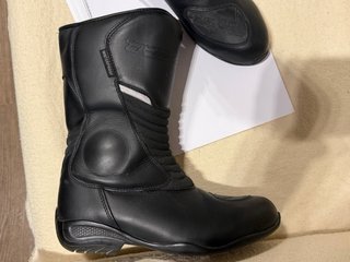 Botas Moto TCX Mujer Waterproof Negras