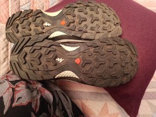 Zapatillas trekking Quechua grises