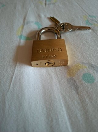 Candado ABUS 60/40 con llaves