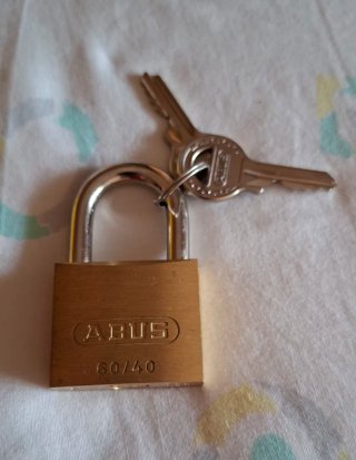 Candado ABUS 60/40 con llaves