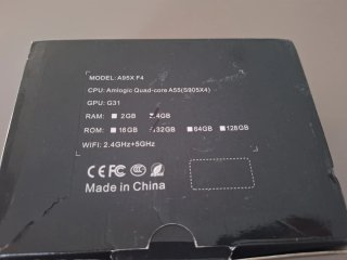 TV Box A95X F4 S905X4 Android