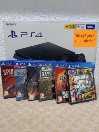 6 Juegos PS4: GTA V, Red Dead 2, Days Gone...