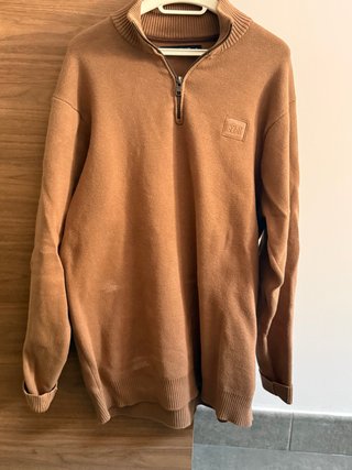 Sudadera Polo Club Marrón Talla M