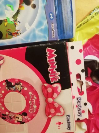 2 Flotadores infantil Mickey y Minnie