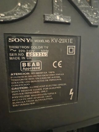 Televisor Sony Trinitron