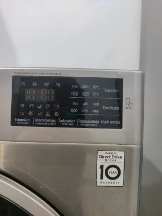 Lavadora LG Direct Drive 8kg