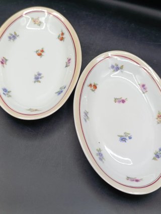 Bandejas rabaneras porcelana francesa UML