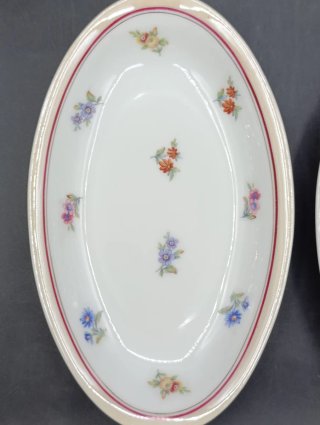 Bandejas rabaneras porcelana francesa UML