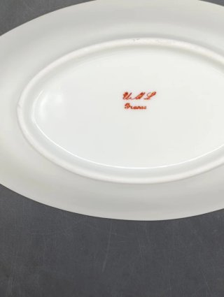 Bandejas rabaneras porcelana francesa UML
