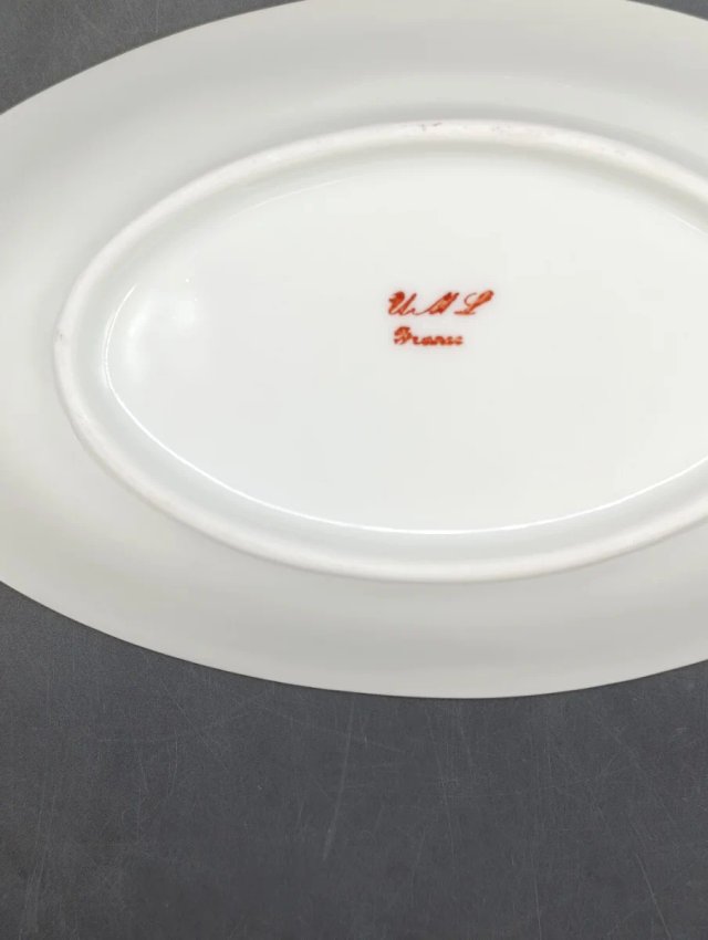 Bandejas rabaneras porcelana francesa UML
