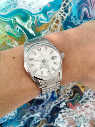 Reloj Cronos 39mm White Birch.