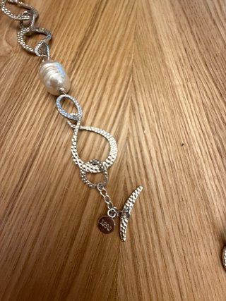 Conjunto Majorica Perlas y Plata