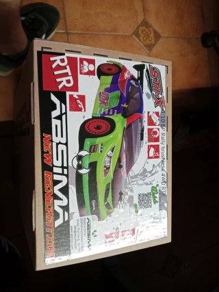 Coche RC Absima 1/10 Brushless rally nuevo