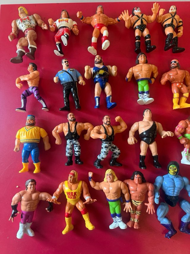 Lote 23 Figuras WWF Hasbro Originales 1991-1994