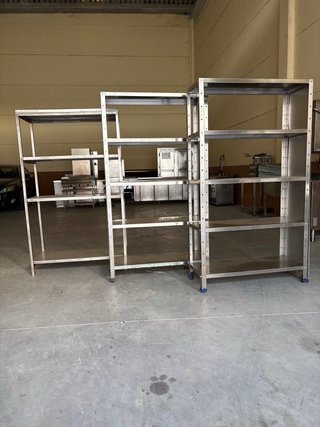 Estanterías Inox 5 Niveles