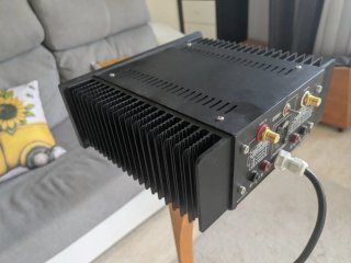 Ampcamp 1.8 Amplificador Clase A Negro