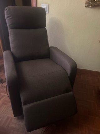 Sillón eléctrico reclinable para mayores. Masaje y