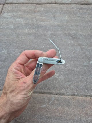 Accendino per pipa in metallo