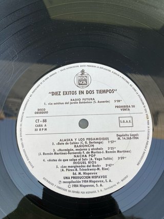 Disco Vinilo Compilatorio Varios Artistas