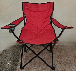 Lote 2 Sillas y Mesa Camping Plegable