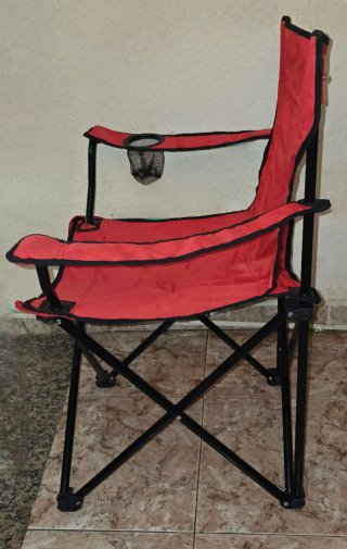 Lote 2 Sillas y Mesa Camping Plegable