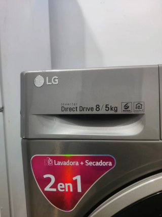 Lavadora y Secadora LG Direct Drive 8/5kg