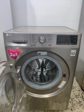 Lavadora y Secadora LG Direct Drive 8/5kg