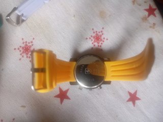 Reloj Ferrari Negro y Amarillo