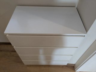 Cajonera Malm IKEA Blanca