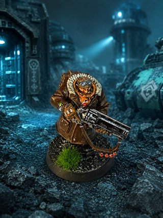 Warhammer 40K Liga Votann pintado a mano